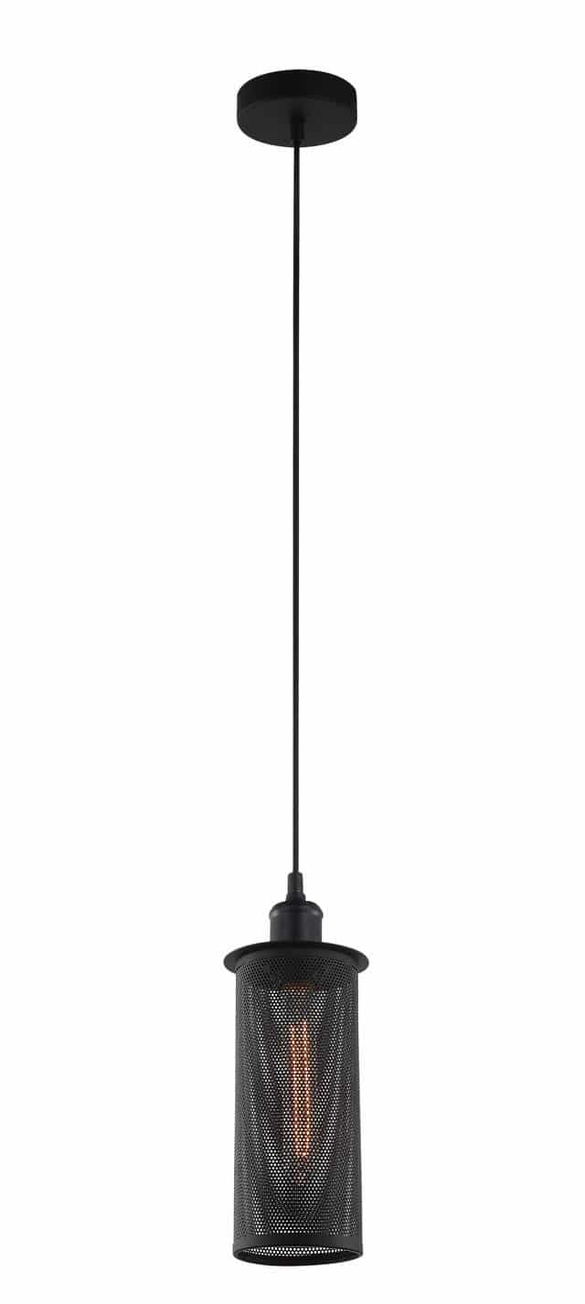 CLA PENDANT ES Blk Mesh OBLONG OD120mm | VENETO1BK