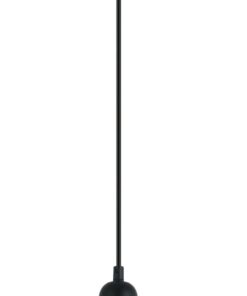 CLA PENDANT ES Chrome Glass Ellipse OD140mm | VINTAJ11