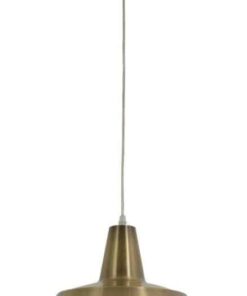 CLA PENDANT ES Antique Brass ANGLED DOME OD355mm | DIVO1