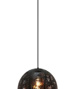 CLA PENDANT ES BLK Embossed DOME OD300mm w/Blk | BOTANICA02