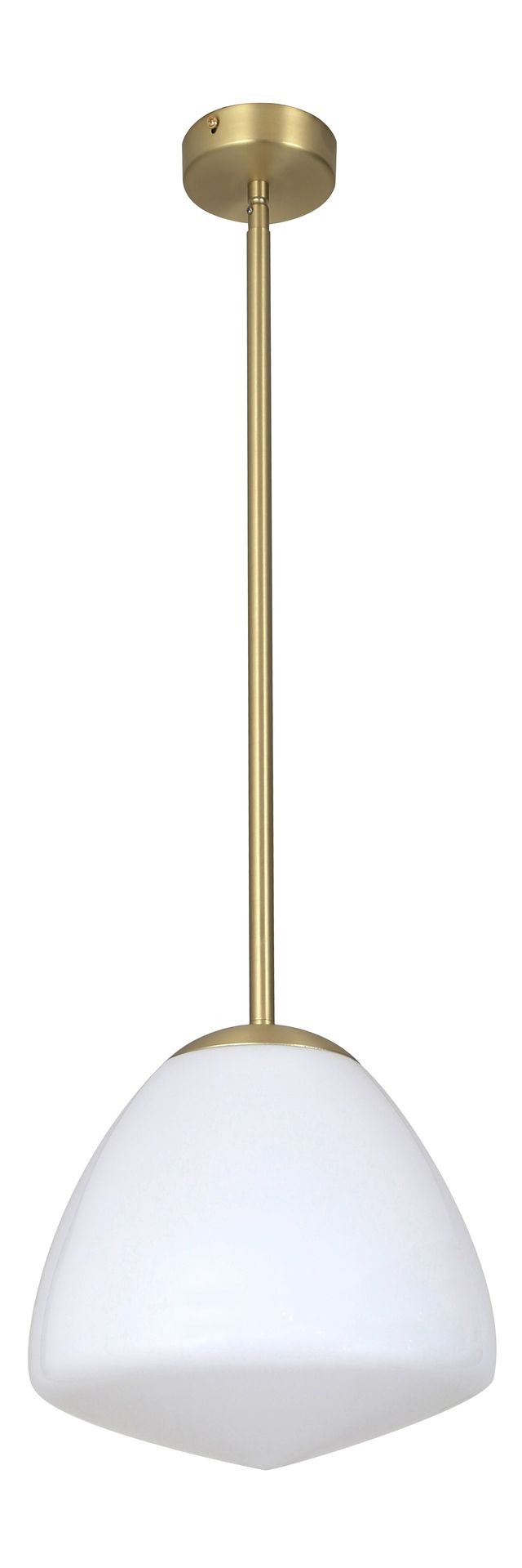 CLA PENDANT ES Antique Brass / Frosted (Matt) Tipped Dome Glass OD220mm | CIOTOLA2