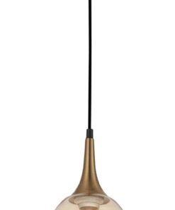 CLA PENDANT ES 72W Bronze Amber Wine Glass OD180mm x H340mm | BROTE1