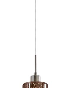 CLA PENDANT ES 72W Copper Glass with Dotted effect OD120mm | ESPEJO4