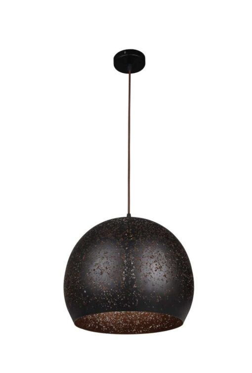 CLA PENDANT ES BLK Embossed DOME OD350mm | CELESTE2