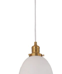 CLA PENDANT ES 40W WH Ellipse OD205mm x L235mm | CEREMA1