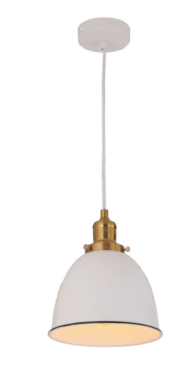 CLA PENDANT ES 40W WH Ellipse OD205mm x L235mm | CEREMA1