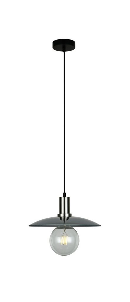 CLA PENDANT ES Smoke Glass Coolie w/ S/C Highlight OD300mm | CHAPEAU3
