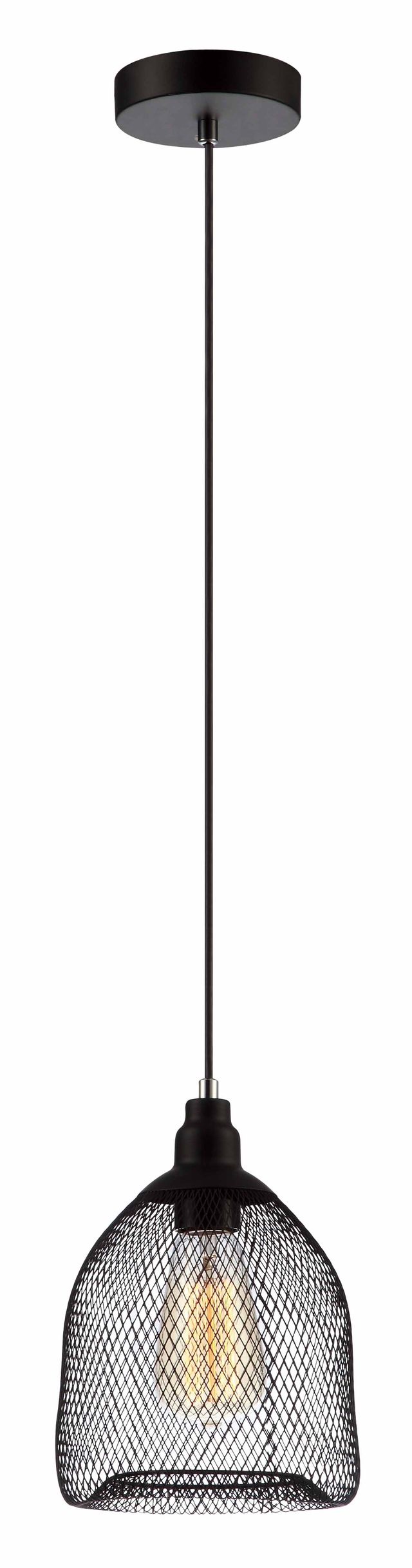 CLA PENDANT ES Blk Mesh BIRD CAGE OD170mm | CHEVEUX1