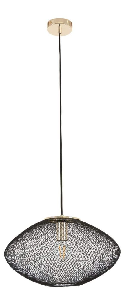 CLA PENDANT ES 60W Blk Sml Stainless Steel OD400mm | GOLPE1