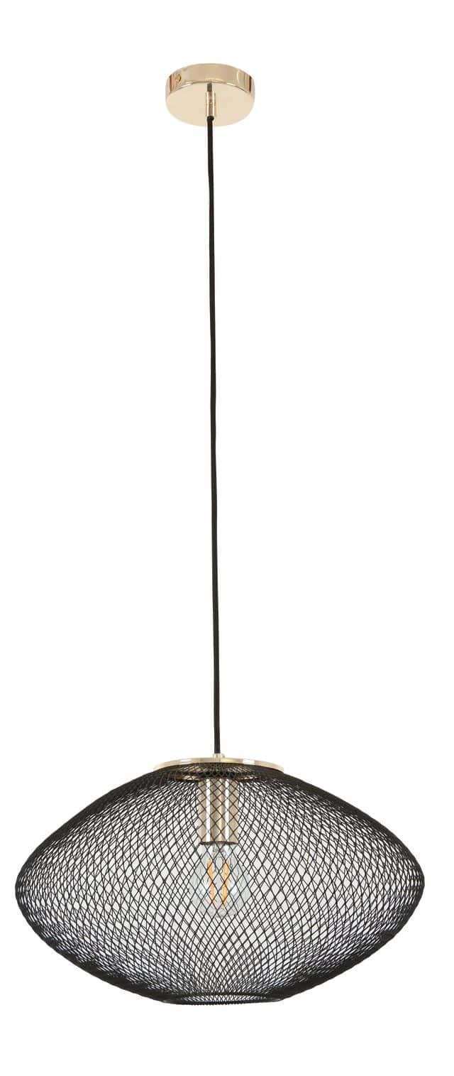 CLA PENDANT ES 60W Blk LGE Stainless Steel OD600mm | GOLPE3