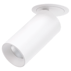 SAL UNITREK 10/15W Recessed Spot Tri-Col Dimmable Black | SRC9017TC-BK