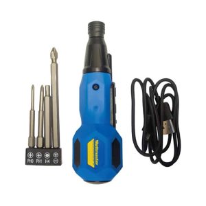 Wattmaster 3.6V Rechargeable Screw Driver with 4 Bits | WATH300Q4